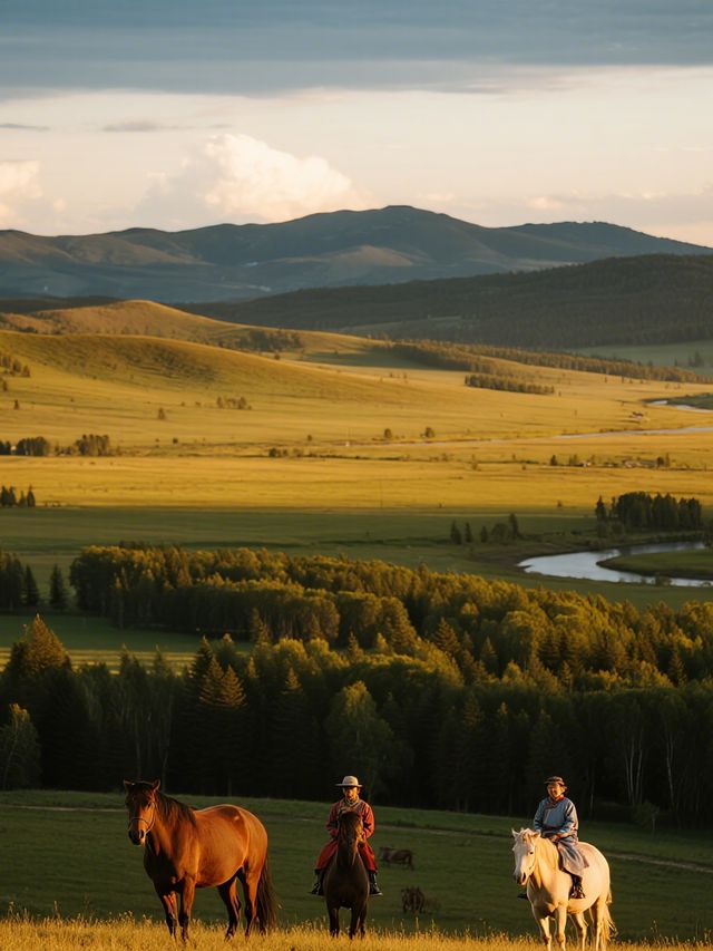 呼倫貝爾親子遊，夏日的清涼童話