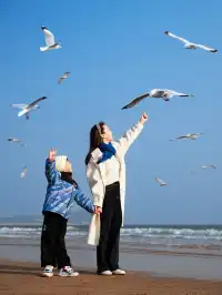 以為南京已經夠美了，直到我帶娃來了青島…..