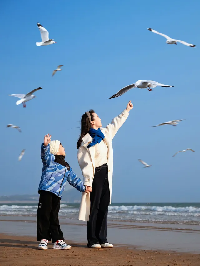 以為南京已經夠美了，直到我帶娃來了青島…..