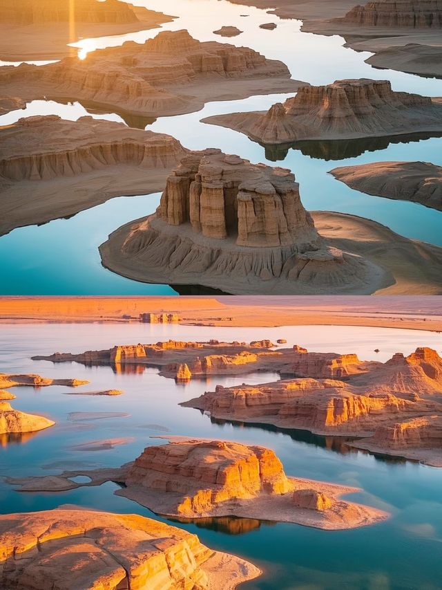 青甘環線必打卡！烏素特水上雅丹保姆級攻略