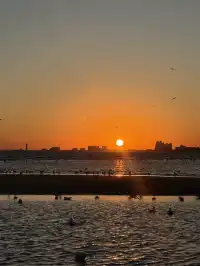 日落，是天空寫給秦皇島的溫柔啊