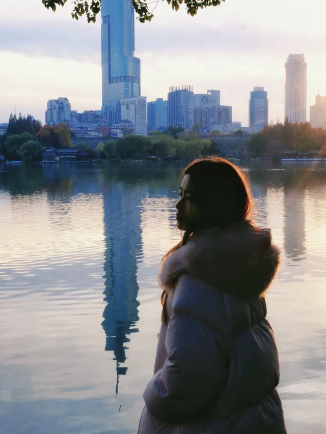 真的會反覆愛上玄武湖的深秋 真的會反覆愛上玄武湖的深秋