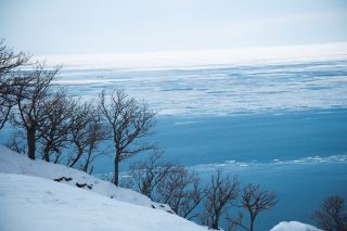 Shiretoko Peninsula Sunset Scenery