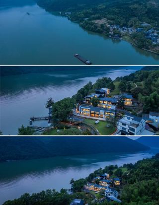 Sleep in the picturesque landscape painting by the Fuchun River at Tonglu Qianfan·Yanlingwu