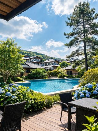 高尾山の麓で林間のコテージに泊まりました、とても涼しかったです