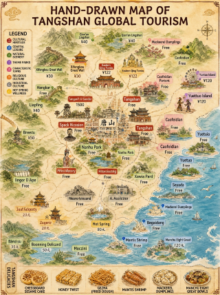  Tangshan 3-day travel guide | A journey through time from industrial heritage to royal mausoleums