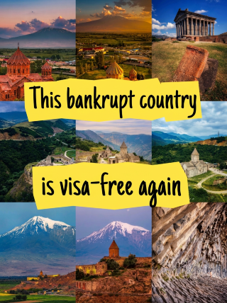 Guys! This budget-friendly country is visa-free again! Just go for it.