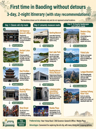 The Ultimate 3-Day, 2-Night Baoding Guide: Insider Tips from a Local