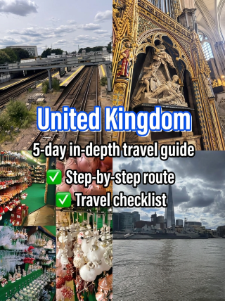5 Days to Master the UK: Copy This Itinerary Directly