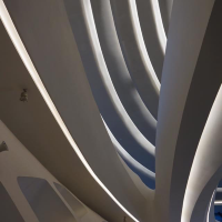 (中国　長沙) 長沙梅溪湖国際文化芸術センター( by Zaha Hadid)