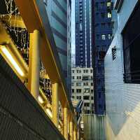 Evening out in Hong Kong