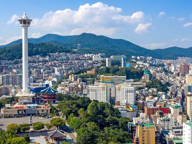 용두산공원&부산 다이아몬드 타워