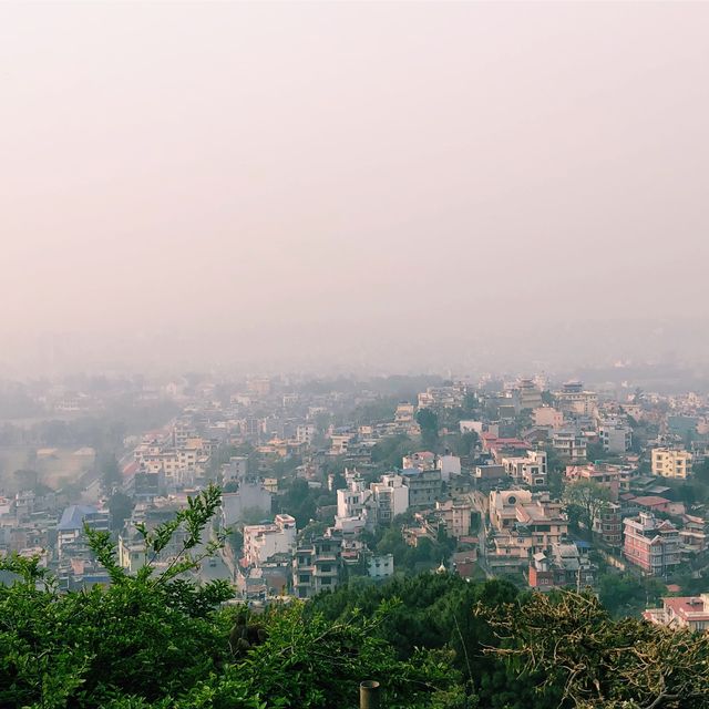 カトマンズのSwoyambhu Mahachaitya