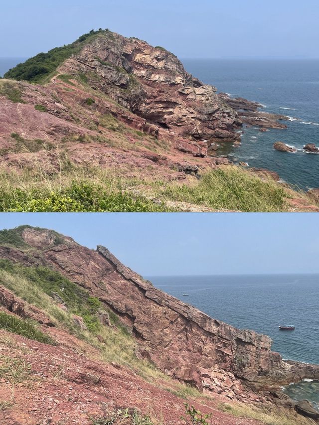 💗天然粉紅小島「赤洲」｜🌊海上岩石樂園