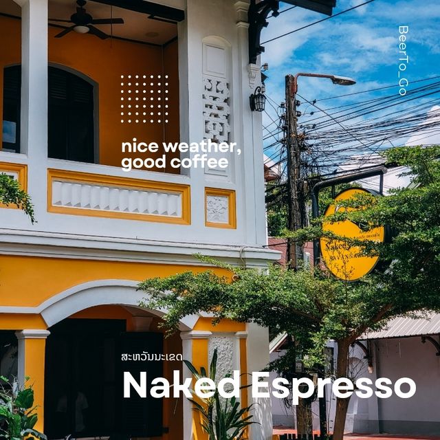 คาเฟ่ในตึกเก่าชิโนโปรตุเกส แขวงสะหวันนะเขต