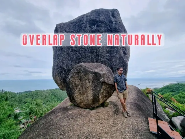 Overlap stone naturally เกาะสมุย