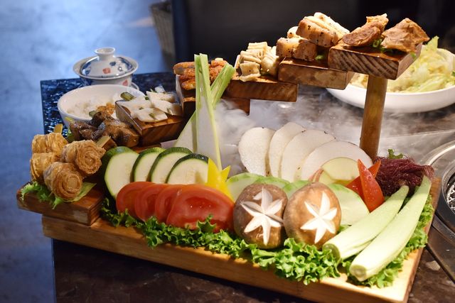 台中素食探店：將進酒素燒烤殿
