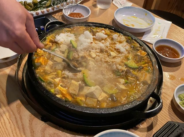 화려한 불꽃과 🔥살살 녹는 소고기 🐮조합 조선의 한우 남포점