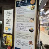 【韓国ソウル・通仁市場】葉銭とおかずを交換してマイお弁当を作る「お弁当カフェ通（とん）」