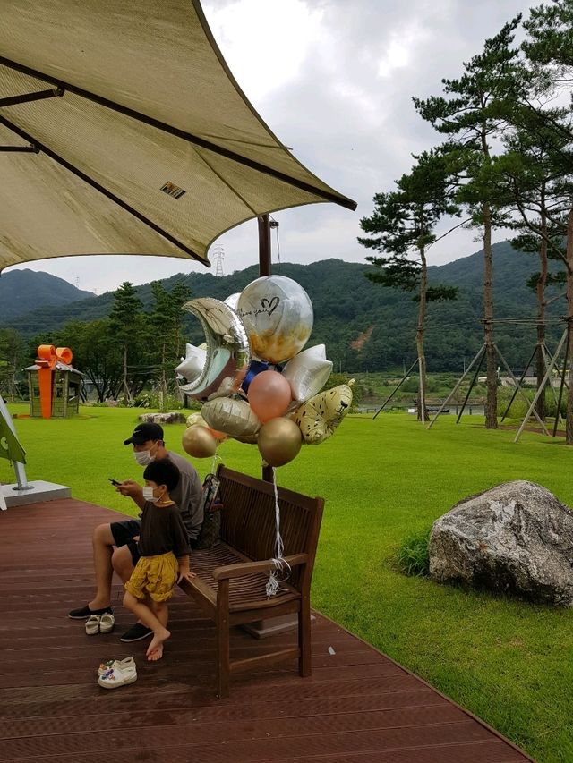 캠핑을 즐길수 있는 호텔