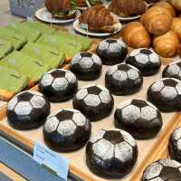 춘천 축구공 빵이 있는 인필드⚽