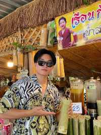 ตลาดไทยย้อนยุค..แห่งบ้านบางระจัน