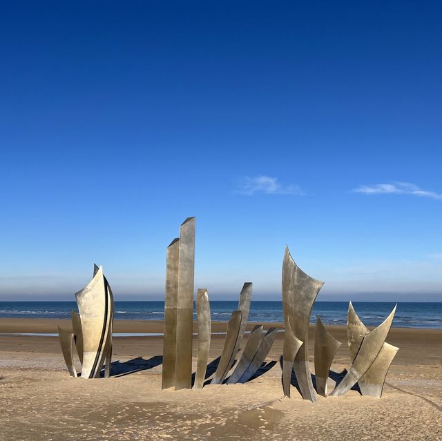 D-day landing sites