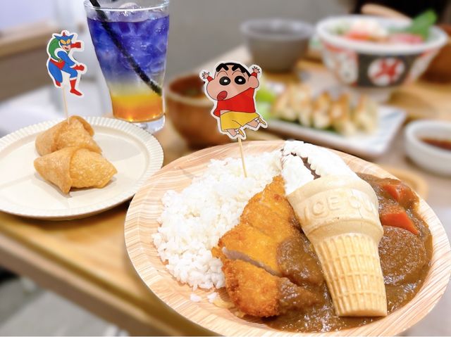 🖍️ 蠟筆小新雪糕咖喱飯 🍛 