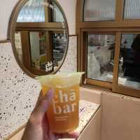 คาเฟ่ชา น่ารักๆเปิดใหม่ "cha bar"