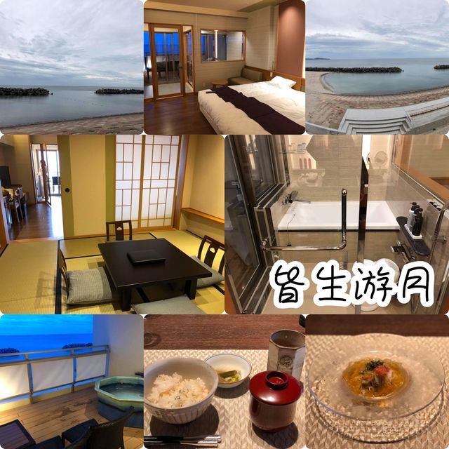 米子岸邊溫泉♨️旅館😍鄉郊一泊兩食🤭私人露台風呂😆皆生游月