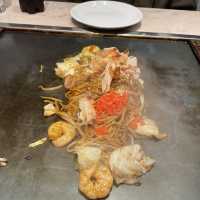 shiraiwa okonomiyaki and yakisoba