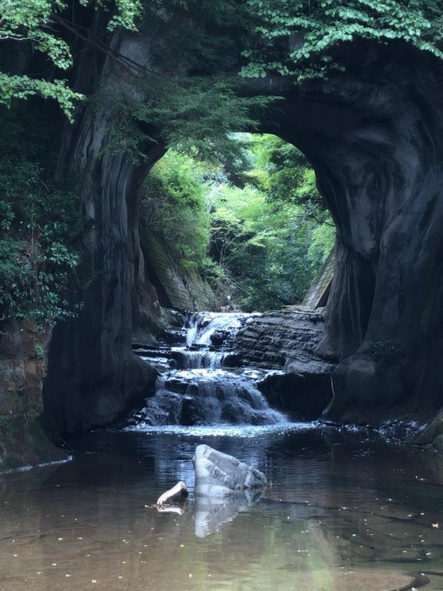 千葉秘景🤣濃溝の滝🥹心型光線❤️超令奇景