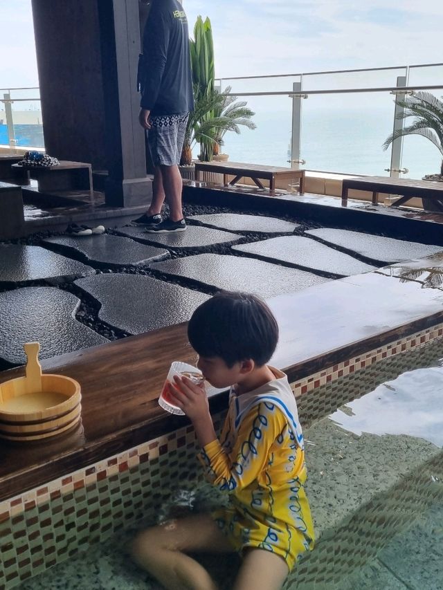 해운대 럭셔리 워터파크의 노천탕