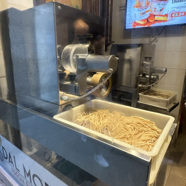 Try the first fresh pasta to go, at venice