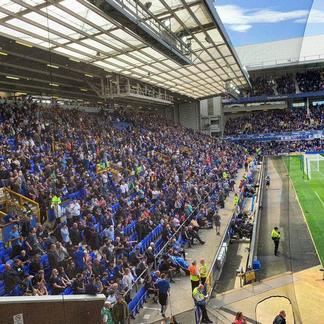Goodison Park, spiritual home of Everton FC