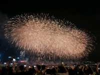 國慶煙花🎆31888枚煙花維港上空綻放 