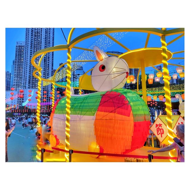 維園中秋戲棚。維多利亞公園 