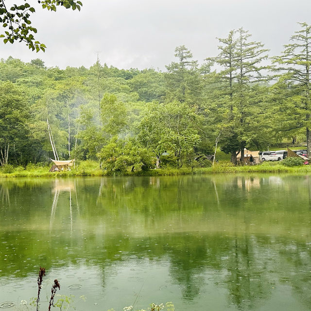 長野八千穗高原駒出池小木屋/露營區