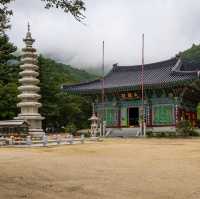 Beautiful view of Hwaamsa Temple 