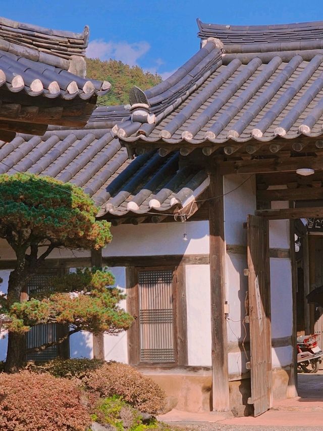 경상도에 있는 전통 한옥마을
