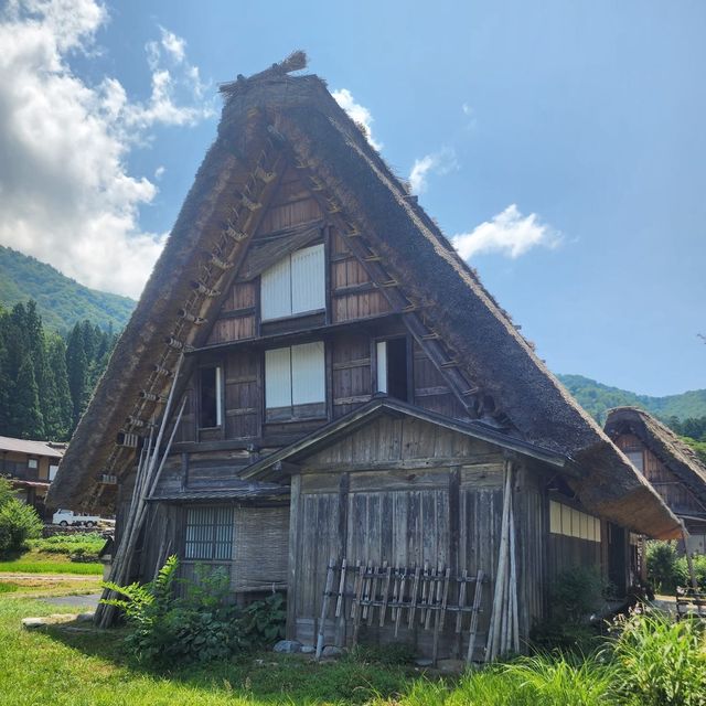 Japanese traditional Shirakawago village