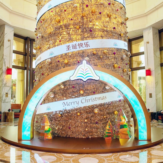 Christmas decoration at Galaxy Macau 