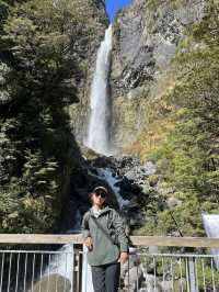 紐西蘭南島 Arthur's pass 輕鬆徒步就欣賞到經驗瀑布