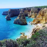 【絶景】ポルトガルの美しいビーチ！Praia da Marinha