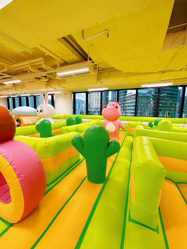 Bouncetopia全球最大8000呎門市空降啟德 AIRSIDE！