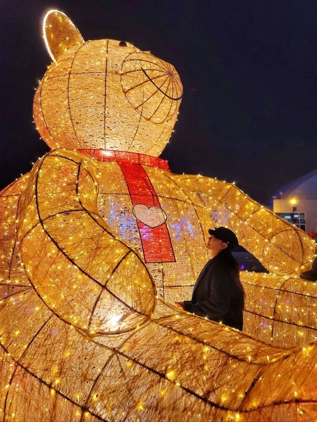 대왕곰돌이와 함께하는 부산 빛축제✨️