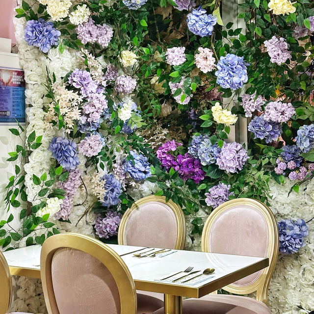 少女心😍花花💐打卡🤳餐廳