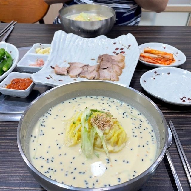상주 콩국수 수육 맛집, 혜원식당