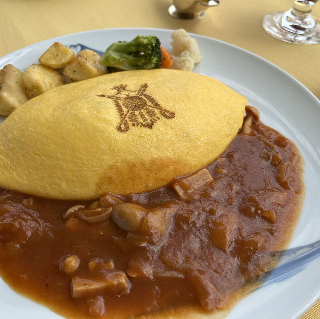 【静岡🐟】マリリンモンローが絶景の中で食べたオムライス！！