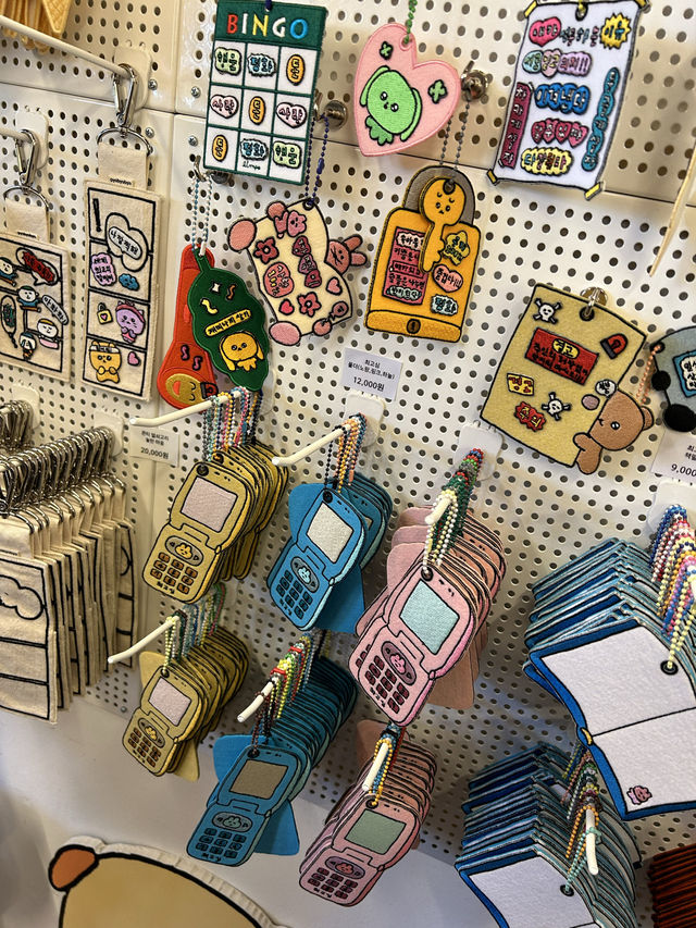 【韓国/弘大】"옵젵상가Ｘ최고법"期間限定コラボ💓ホンデの可愛い雑貨屋🧸